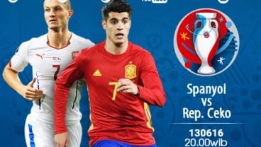 Prediksi Spanyol vs Rep. Ceko, Malam Ini Pukul 20.00 WIB