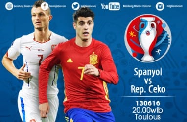 Tandukan Pique Amankan Posisi Spanyol