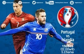 Portugal dan Islandia Berbagi Poin