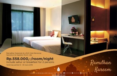 de JAVA Hotel Bandung Tawarkan Ramadan Kareem Room Promo