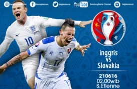 Jadi Andalan Inggris, Vardy Siap Bobol Gawang Slowakia