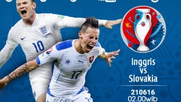 Jadi Andalan Inggris, Vardy Siap Bobol Gawang Slowakia