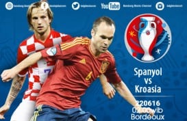 Kroasia vs Spanyol, Perebutan Juara Grup