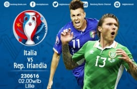 Prediksi Italia vs Irlandia, Gli Azzurri di Atas Angin