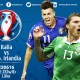 Bekuk Italia, Irlandia Melenggang ke 16 Besar