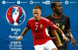 Belgia Bungkam Hungaria 4 Gol Tanpa Balas