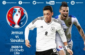 Jerman Lolos Usai Mencukur Slovakia 3-0