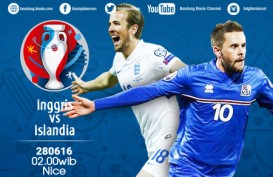 Di Luar Dugaan, Inggris Ditekuk Islandia 1-2