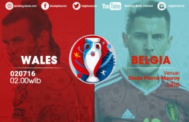 Wales Usir Belgia Dengan Skor 3-1