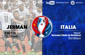 Prediksi Italia vs Jerman, Minggu (3/7) Pukul 02.00