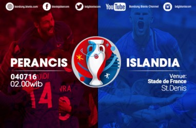 Prancis Bungkam Islandia 5-2