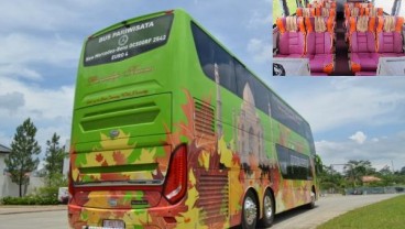 Rahayu Santosa Luncurkan Karoseri Bus 2 Tingkat