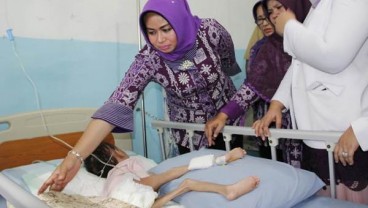 Kasus Gizi Buruk Sumut, Istri Gubernur Sampai Teteskan Air Mata Lihat Azizah