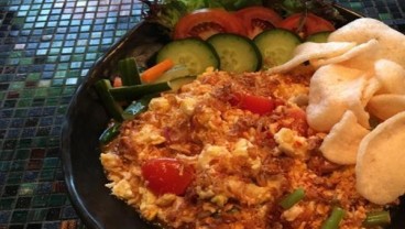 Coba, Nasi Goreng Gila Berkuah di Senopati