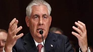 Senat Sepakati Rex Tillerson Jadi Menlu AS