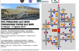 Polda Metro Ingatkan Lagi Pengalihan Arus Lalu Lintas Jalan Haji Nawi