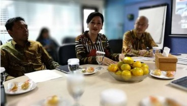 Perkenalan Direksi, KSEI Berkunjung ke Kantor Bisnis Indonesia