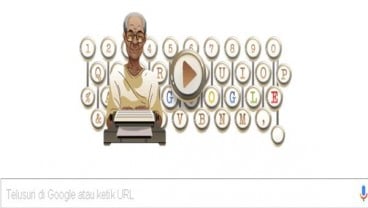 Doodle Google Rayakan Hari Jadi Pramoedya