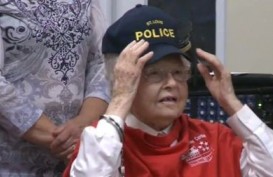Nenek 102 Tahun Wujudkan Mimpinya Ditangkap Polisi