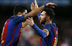 Hasil Copa del Rey: Barca ke Final, Suarez Bikin Gol & Kena Kartu Merah