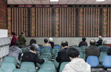 BURSA CHINA 8 FEBRUARI: Indeks Shanghai Composite Ditutup Menguat 0,44%
