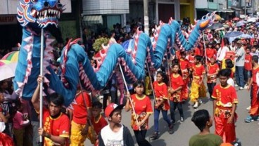 Naga Singkawang Pecahkan Rekor MURI