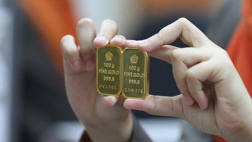 Harga Jual Emas Antam Turun Rp6.000/gram Saat Comex Melemah Pagi Ini