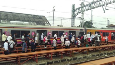 AKSI 112: Pengguna KRL di Stasiun Juanda Meningkat Lima Kali Lipat