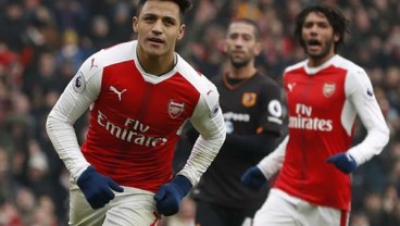 Tambah 2 Gol, Sanchez Gusur Lukaku Top Skor Liga Primer