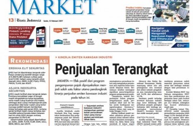 Bisnis Indonesia 13 Februari, Seksi Market: Kinerja Emiten KI Terangkat