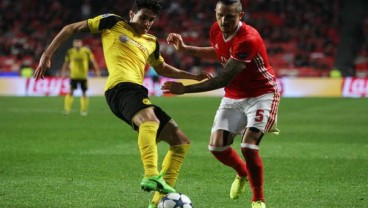 HASIL BABAK 16 LIGA CHAMPIONS: Benfica - Dortmund 1-0, Munchen vs Arsenal dan Madrid vs Napoli Hari Ini