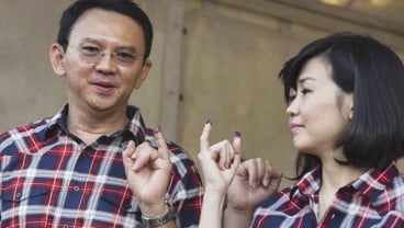 QUICK COUNT PILGUB DKI 2017: Usai Nyoblos, Ahok Makan Siang di Rumah Mega