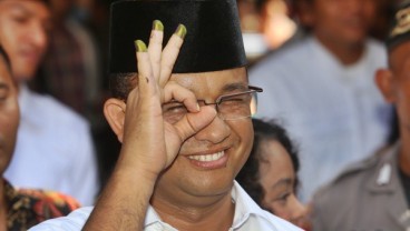 HASIL QUICK COUNT PILGUB DKI 2017: Anies Unggul, Ahok Nomor 2, Agus Buncit (Polmark 0,25%)