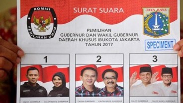 QUICK COUNT PILGUB DKI 2017: Versi Polmark dan SMRC, Ahok Kedua, Anies Pertama, Agus Ketiga