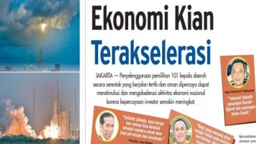 BISNIS INDONESIA (16/2/), Seksi Utama : Ekonomi Kian Terakselerasi