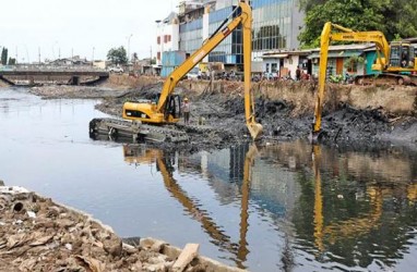 DKI Kebut Pembebasan Lahan Normalisasi Sungai