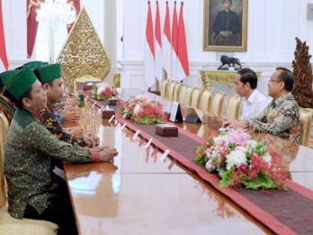 Temui Jokowi, PB HMI Sampaikan 10 Komitmen