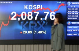 BURSA KORSEL 21 FEBRUARI: Kospi Menguat Hampir 1%, Ditopang Data Ekspor