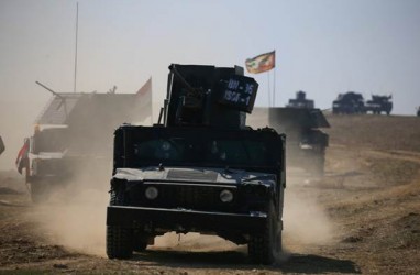 Paramiliter Irak Bebaskan Dua Desa di Mosul dari ISIS