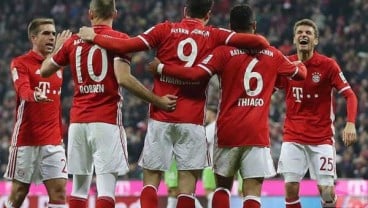 LIGA JERMAN: Bayern Munchen Kian Kokoh di Puncak Klasemen