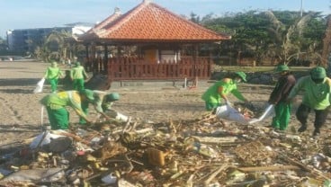 Kawasan Nusa Dua Dipercantik Sambut Raja Salman