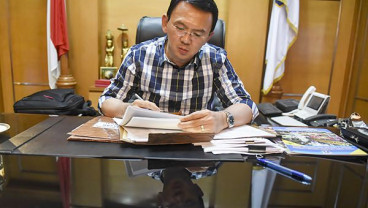 Ahok Lakukan Hal Ini Saat Bertemu Raja Salman