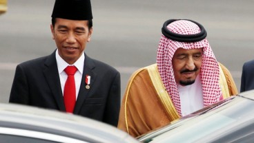 Presiden Jokowi Sambut Langsung Raja Salman