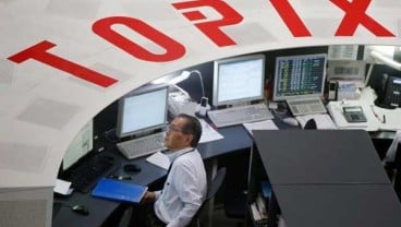 BURSA JEPANG: Indeks Nikkei & Topix Melesat Hari Kedua