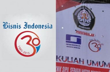 DUPLIKASI LOGO: Bisnis Indonesia Surati Teknik Sipil Undip