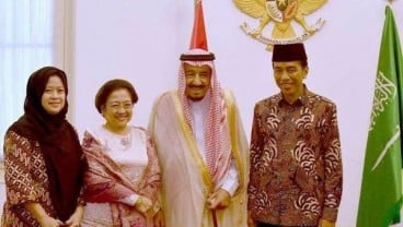 Ketika Raja Salman dan Megawati Bertemu