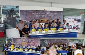Dua Crosser Dunia Perkenalkan Suzuki GSX di Bangka Belitung