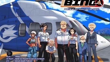 Bingo, Komik Pilot Perempuan Pertama di Indonesia