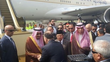 Sebelum ke Bali, Raja Salman Diantar Wapres Bertolak ke Brunei