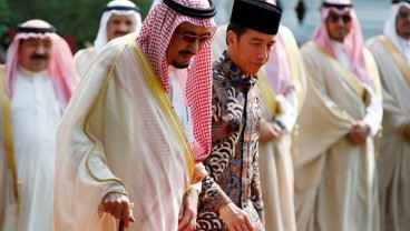 Kedatangan Raja Salman Tingkatkan Citra Jokowi